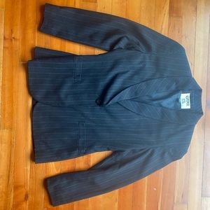 Petite Striped Blazer